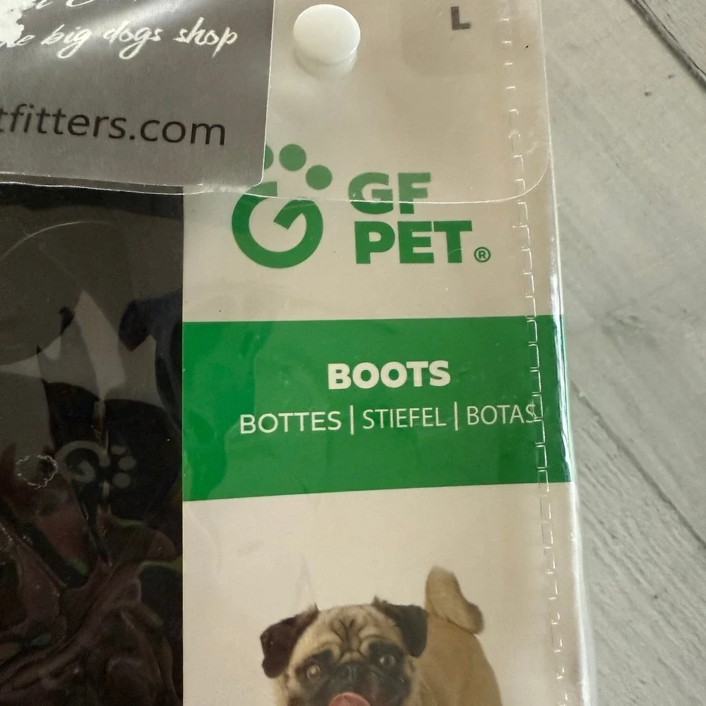 GF Pet Elasto-Fit Dog Boots Neoprene Winter Paw Protection‎ Waterproof Dog Large